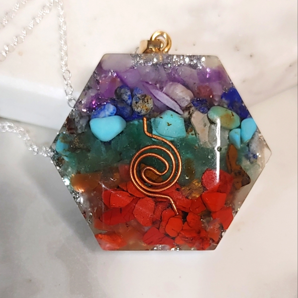 925 Chakra Orgone Necklace